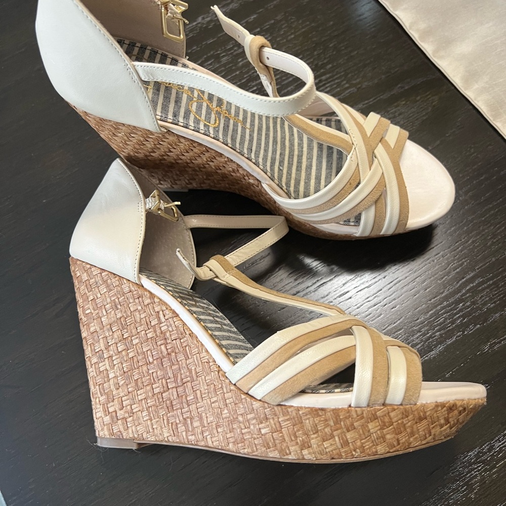 Jesica Simpson sandals, size 9, used very few times